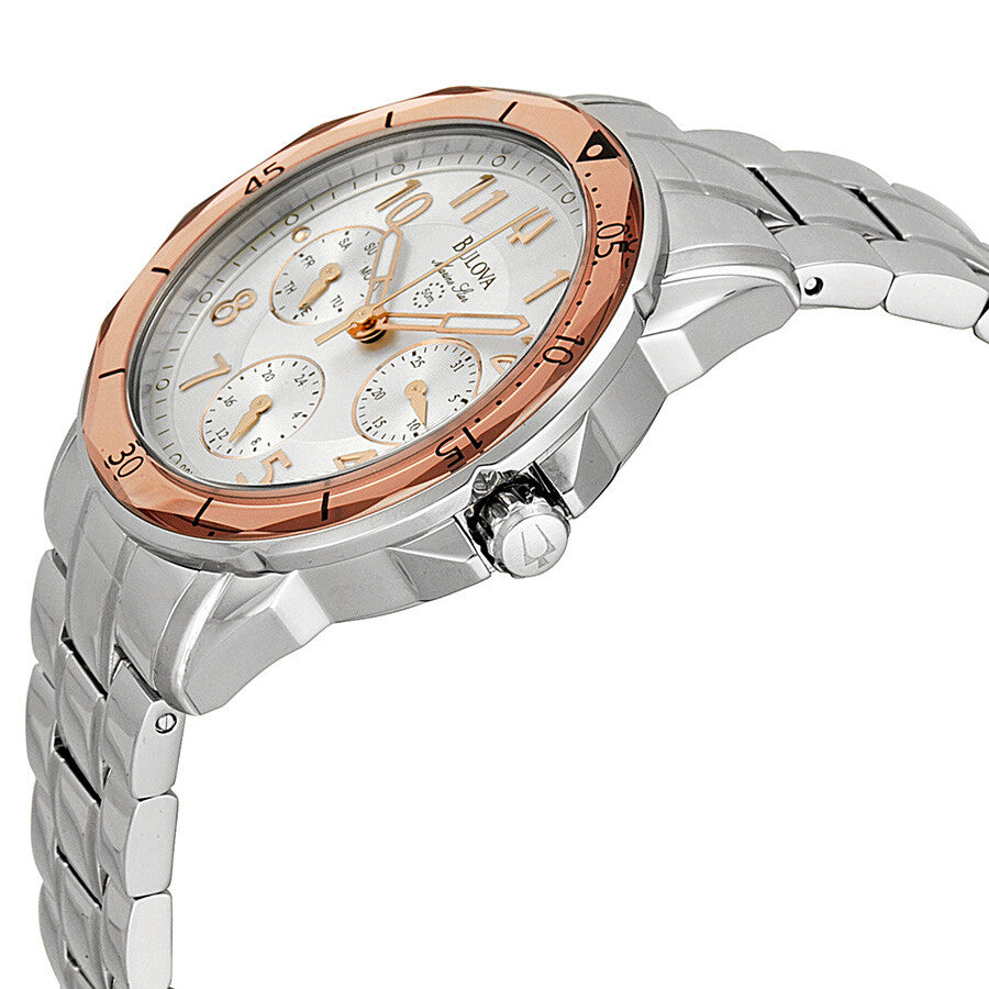 96N101 Reloj Bulova Marine Star de dama pulsera de metal