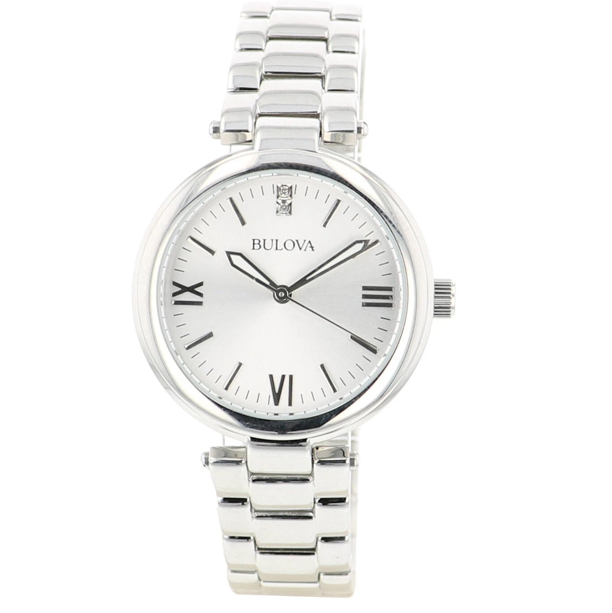 96P151 Reloj Bulova Diamond de mujer correa de metal