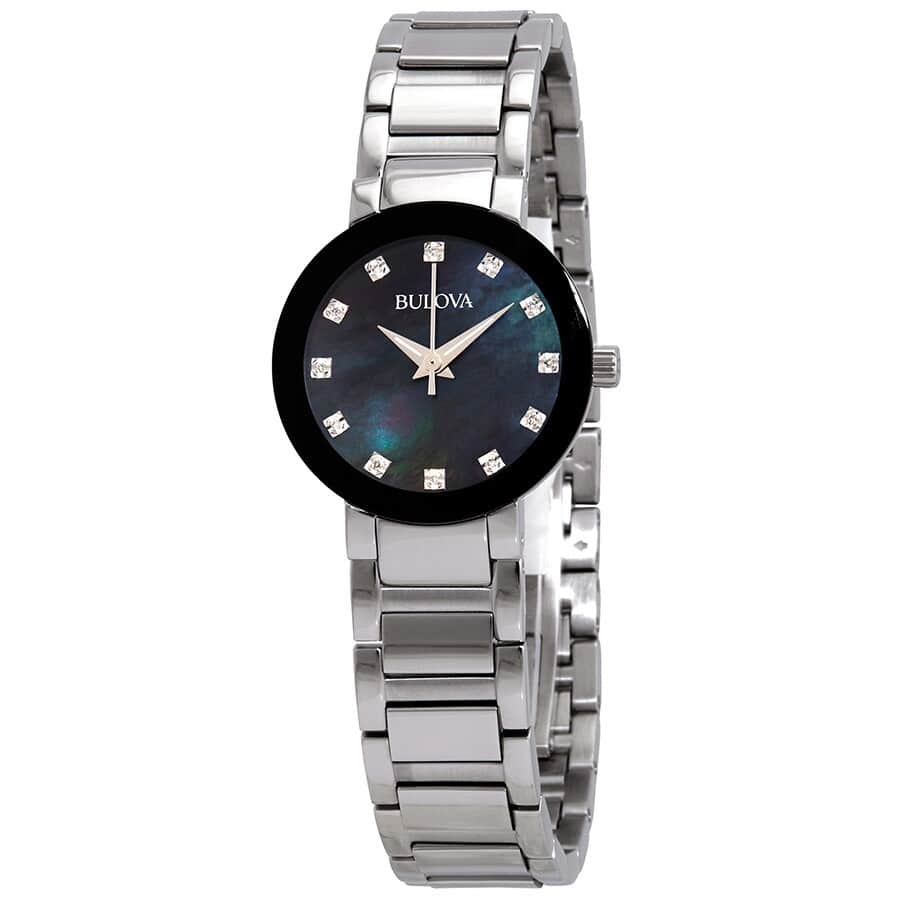 96P172 Reloj Bulova para Dama banda de metal