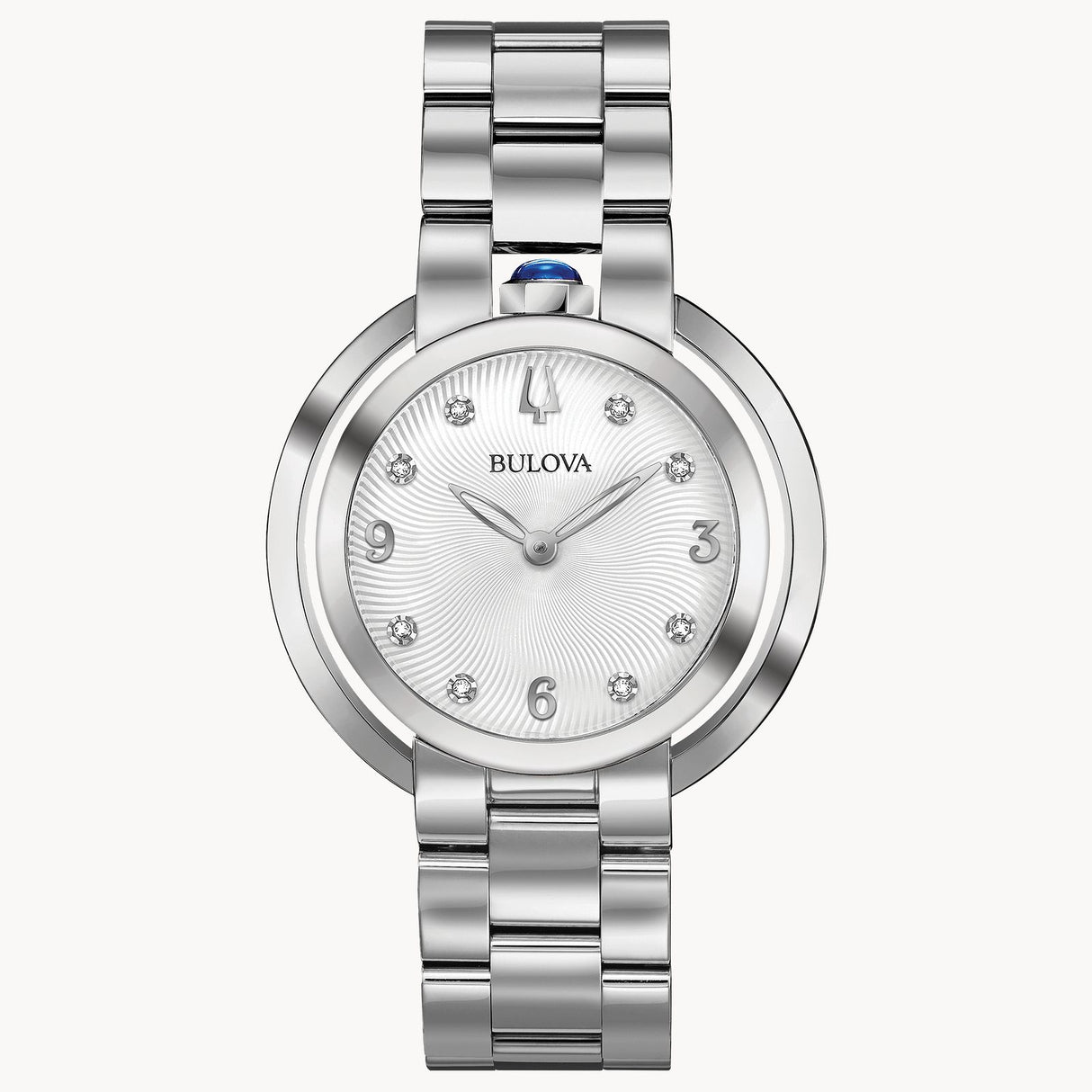 96P184 Bulova Rubaiyat Diamante Reloj para Dama