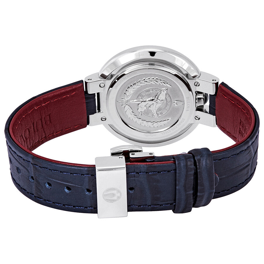 96P196 Reloj Bulova Rubaiyat de señorita correa de cuero