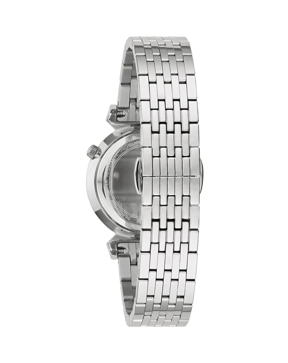 96P216 Reloj Bulova Regatta de dama pulsera de metal 30mm