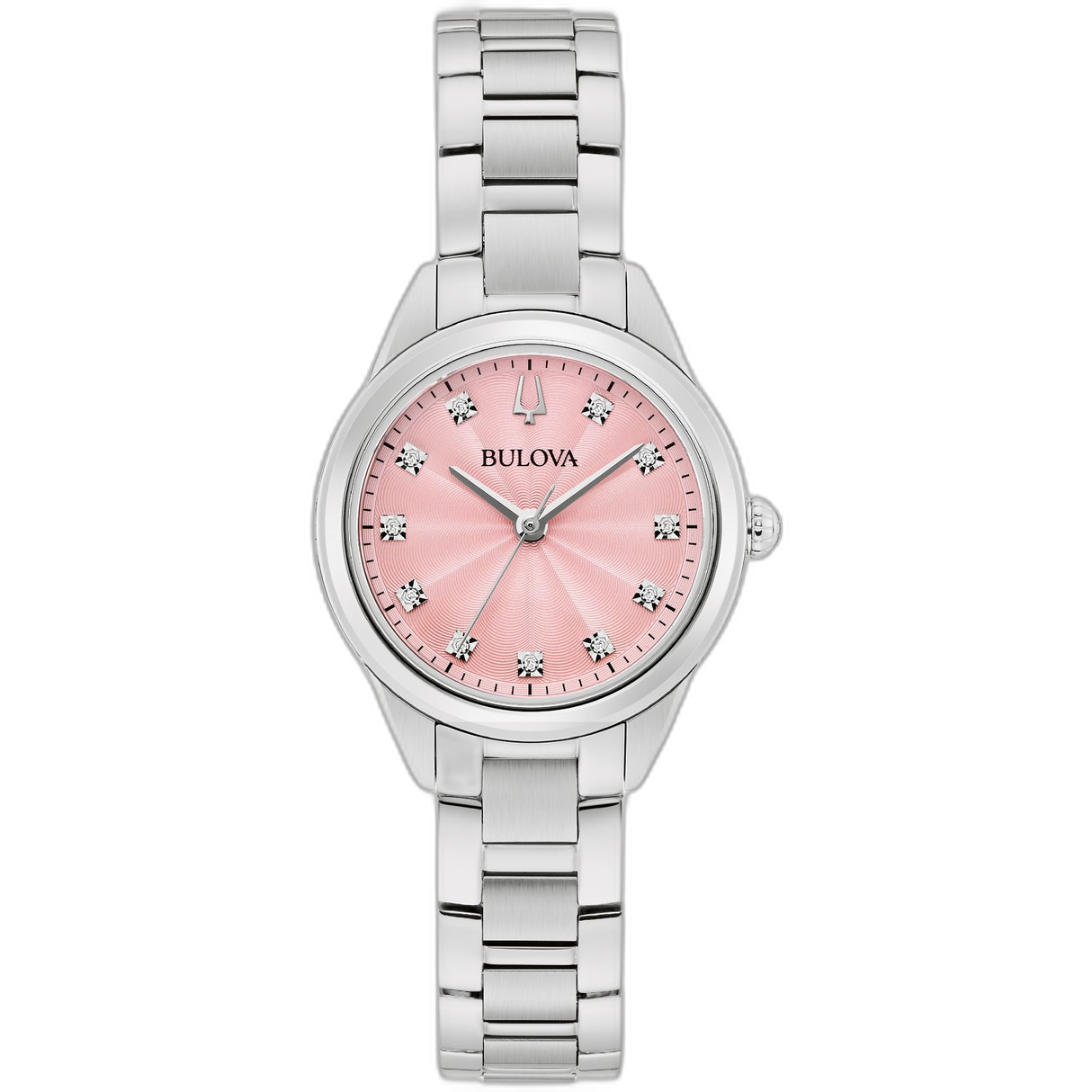 96P249 Reloj Bulova Sutton de dama pulsera de metal 28 mm