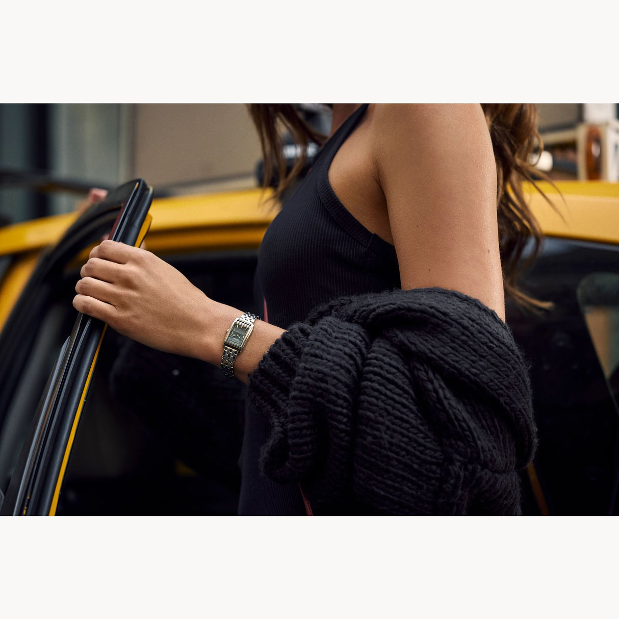 96P252 Reloj Bulova Sutton de dama banda de acero inoxidable 21 mm