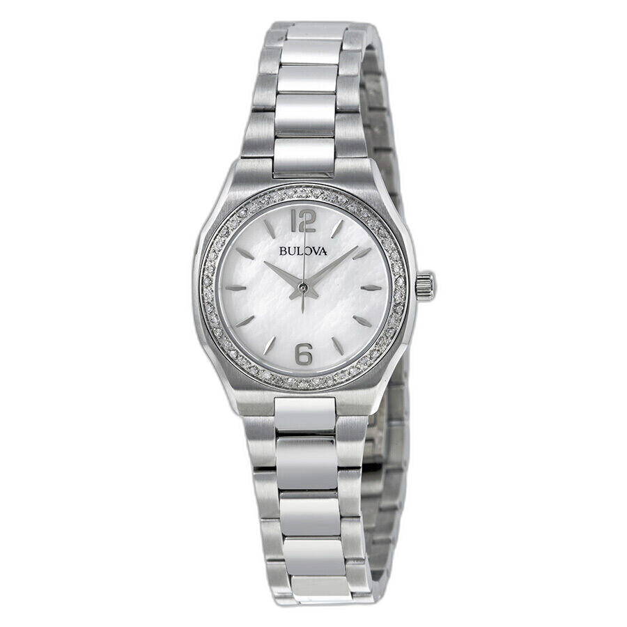 96R199 Bulova Diamond Gallery Reloj para Dama