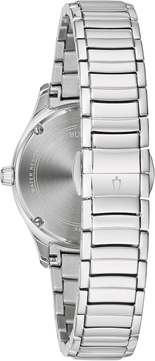 96R216 Bulova Classic Reloj de dama pulsera de acero inoxidable 31 mm