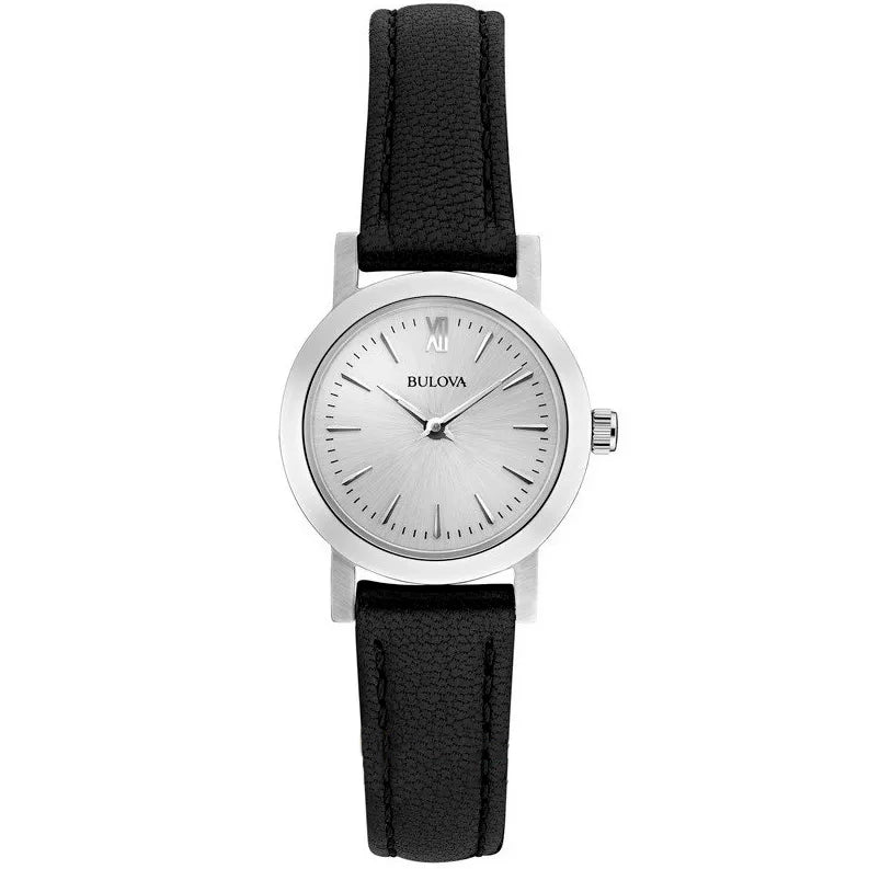 96X127 Reloj Bulova Classic de dama pulsera de piel 24 mm