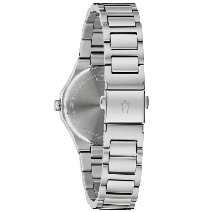 96p257 Reloj Bulova Dress de dama pulsera de metal 36 mm