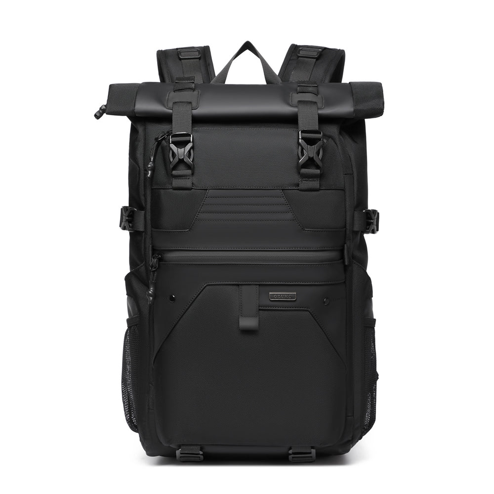 9761 Mochila Ozuko Impermeable Rolltop de 30L