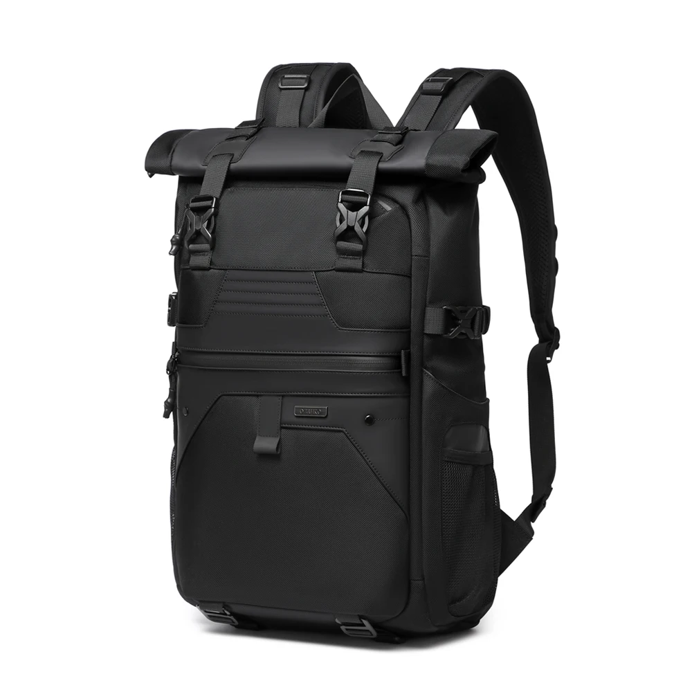 9761 Mochila Ozuko Impermeable Rolltop de 30L