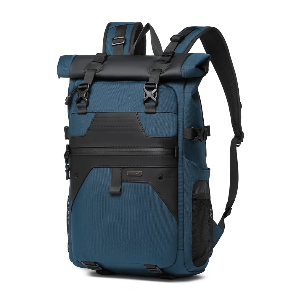 9761 Mochila Ozuko Impermeable Rolltop de 30L