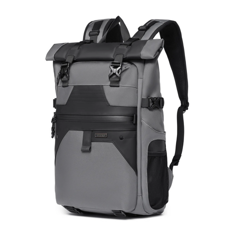 9761  Mochila Ozuko Impermeable Rolltop de 30L