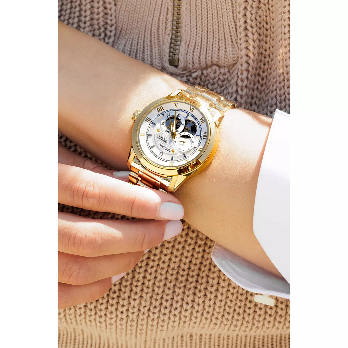 97A108 Reloj Bulova Classic de hombre pulsera de metal