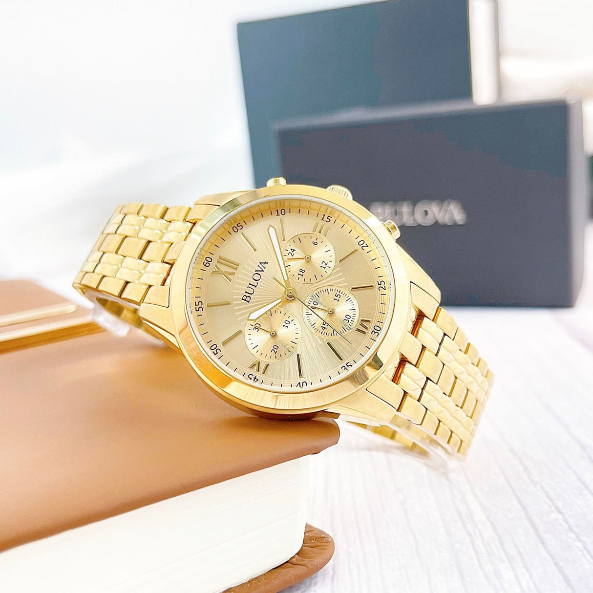 97A128 Bulova reloj para caballero pulsera de acero inoxidable