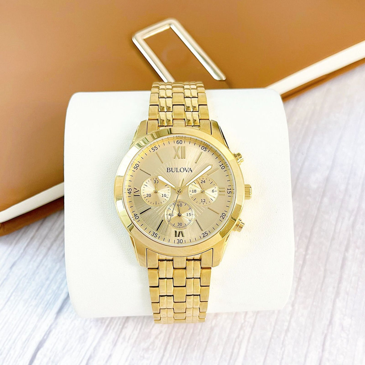 97A128 Bulova reloj para caballero pulsera de acero inoxidable