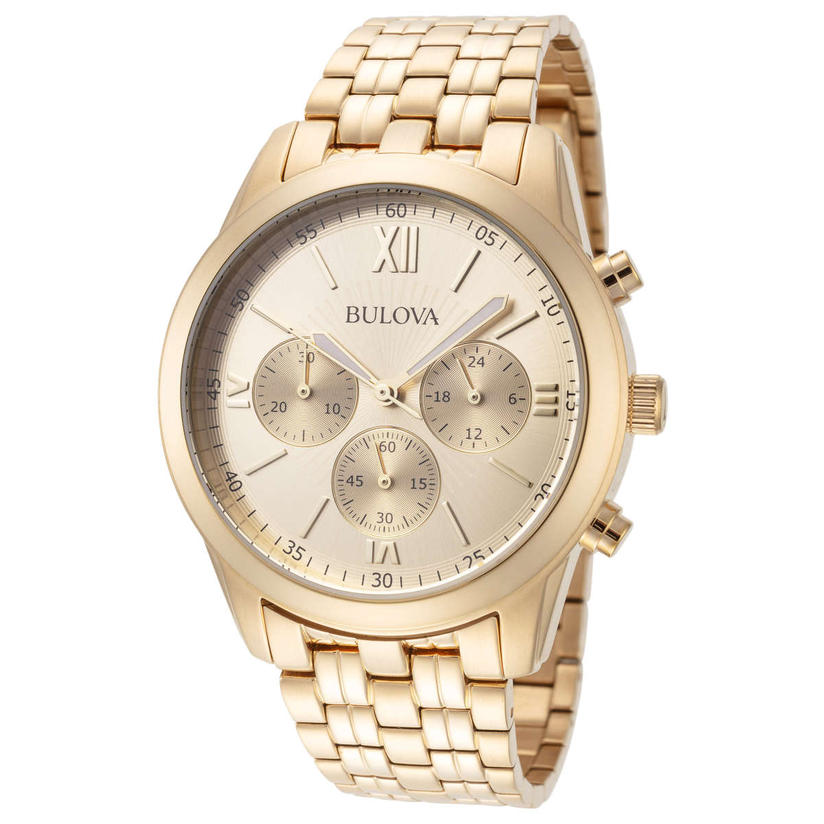 97A128 Bulova reloj para caballero pulsera de acero inoxidable