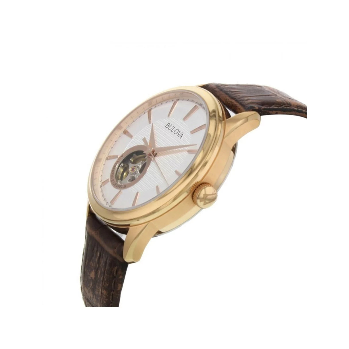 97A133 Reloj Bulova Classic para caballero pulsera de cuero