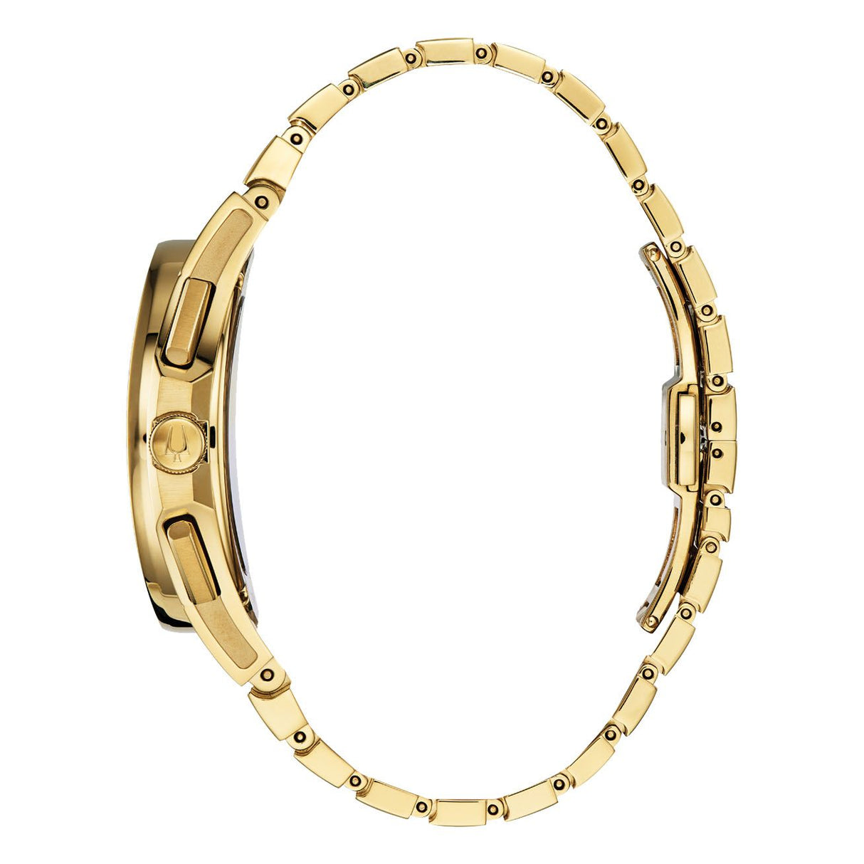 97A144 Reloj Bulova Curv de hombre pulsera de metal 44mm