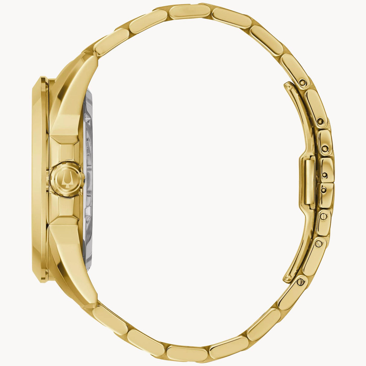 97A162 Reloj Bulova Sutton de caballero pulsera de metal 43 mm