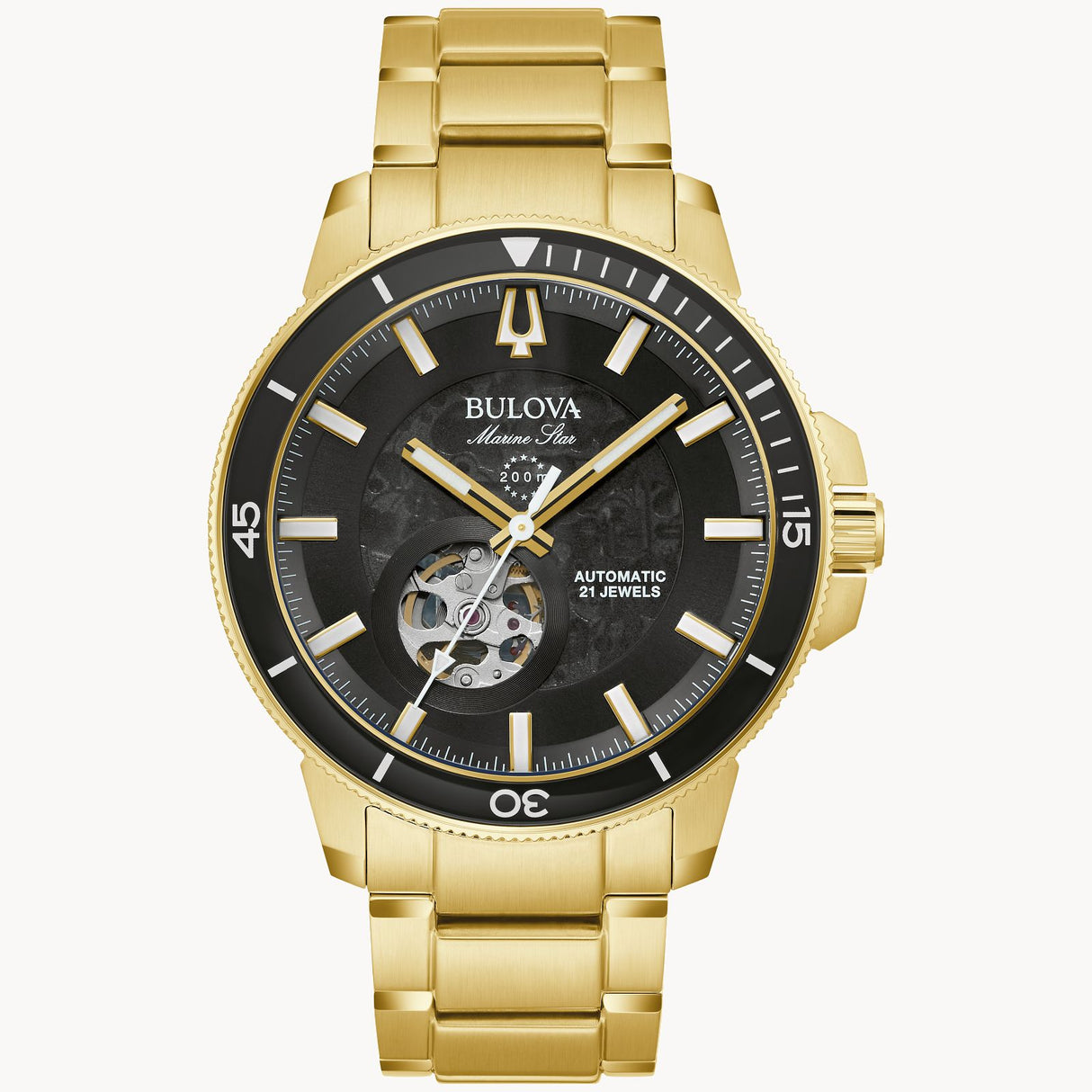97A174 Reloj Bulova Marine Star de hombre pulsera de metal