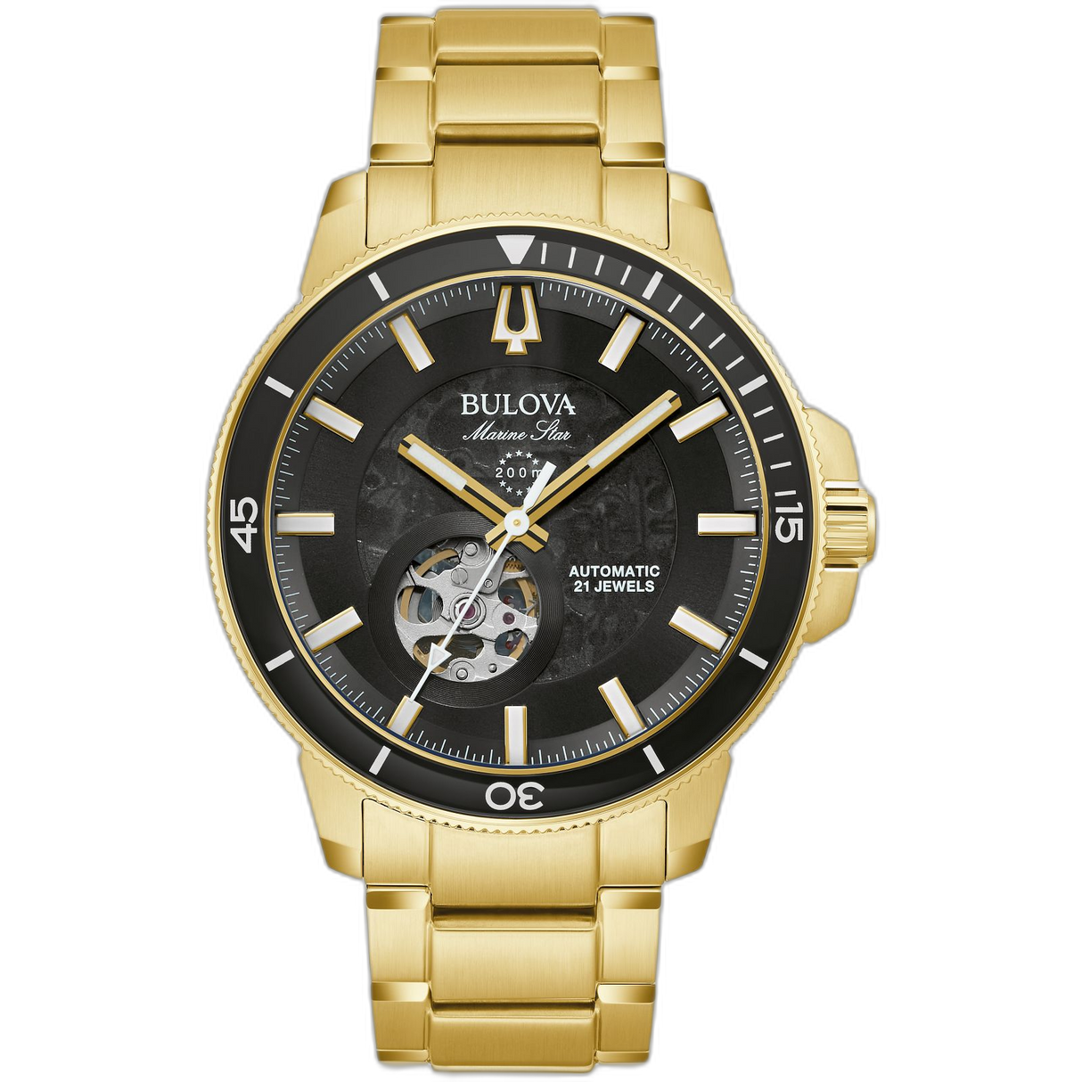 97A174 Reloj Bulova Marine Star de hombre pulsera de metal