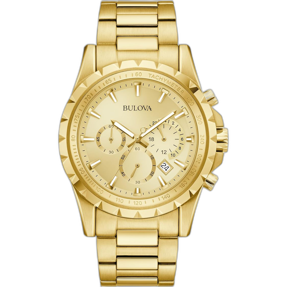 97B119 Reloj Bulova Dress Classic de hombre banda de acero inoxidable