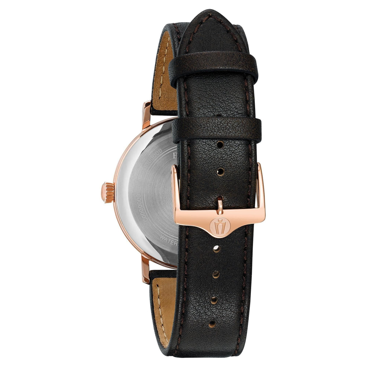 97B154 Reloj Bulova Classic Unisex correa de cuero