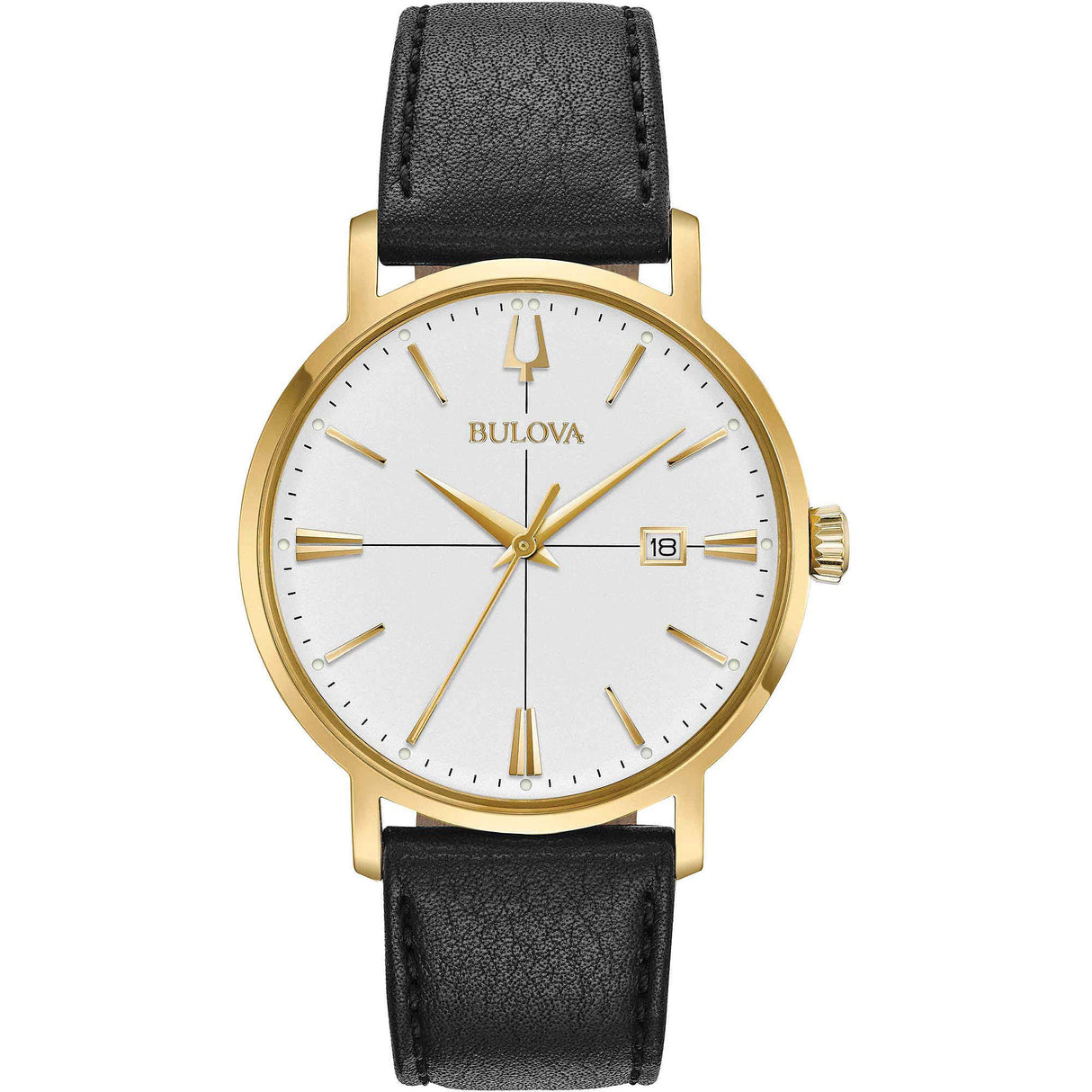 97B172 Reloj Bulova Aerojet de hombre correa de piel