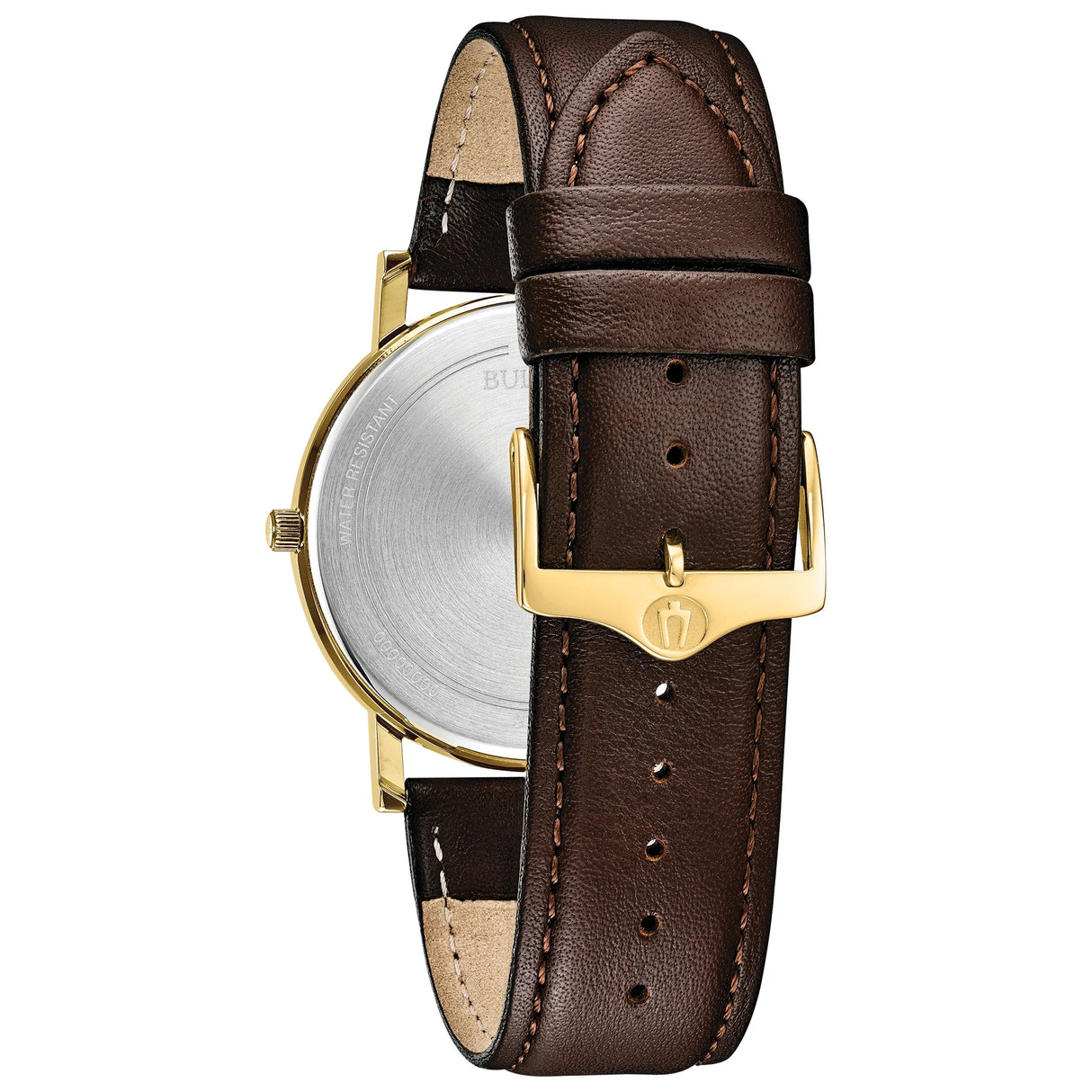 97B177 Reloj Bulova American de hombre pulsera de cuero