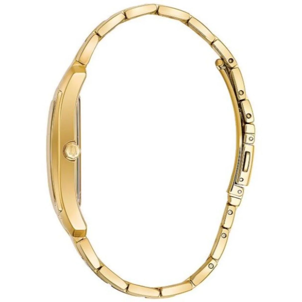 97D107 Reloj Bulova de caballero correa de metal