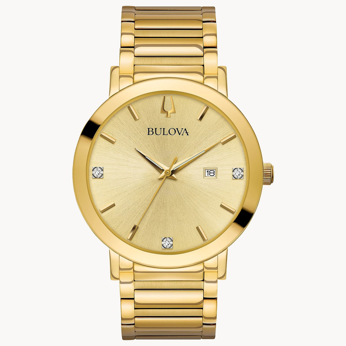 97D115 Reloj Bulova Futuro de hombre pulsera de metal 42 mm