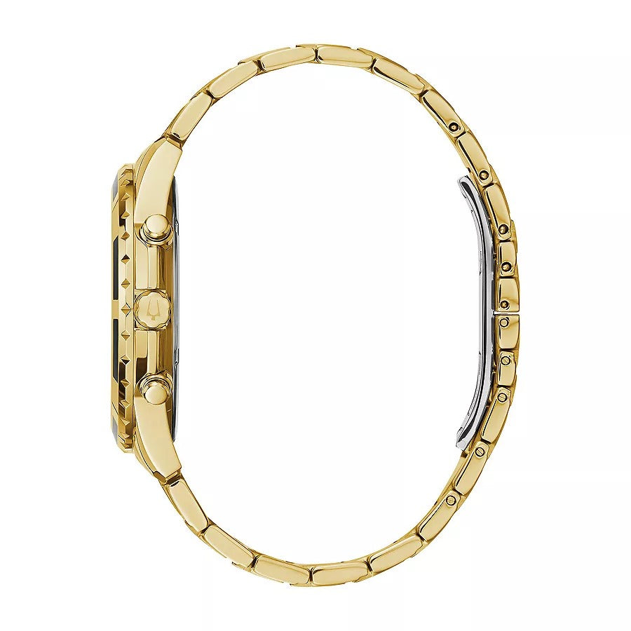 97D121 Reloj Bulova Diamond de hombre pulsera de metal 44 mm