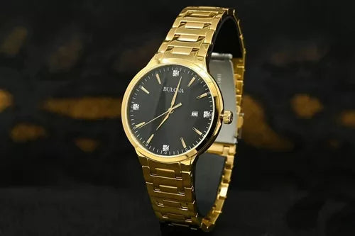 97D122 Reloj Bulova de hombre pulsera de metal