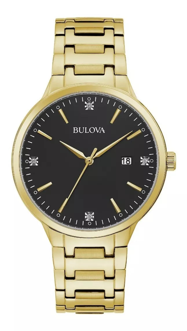 97D122 Reloj Bulova de hombre pulsera de metal