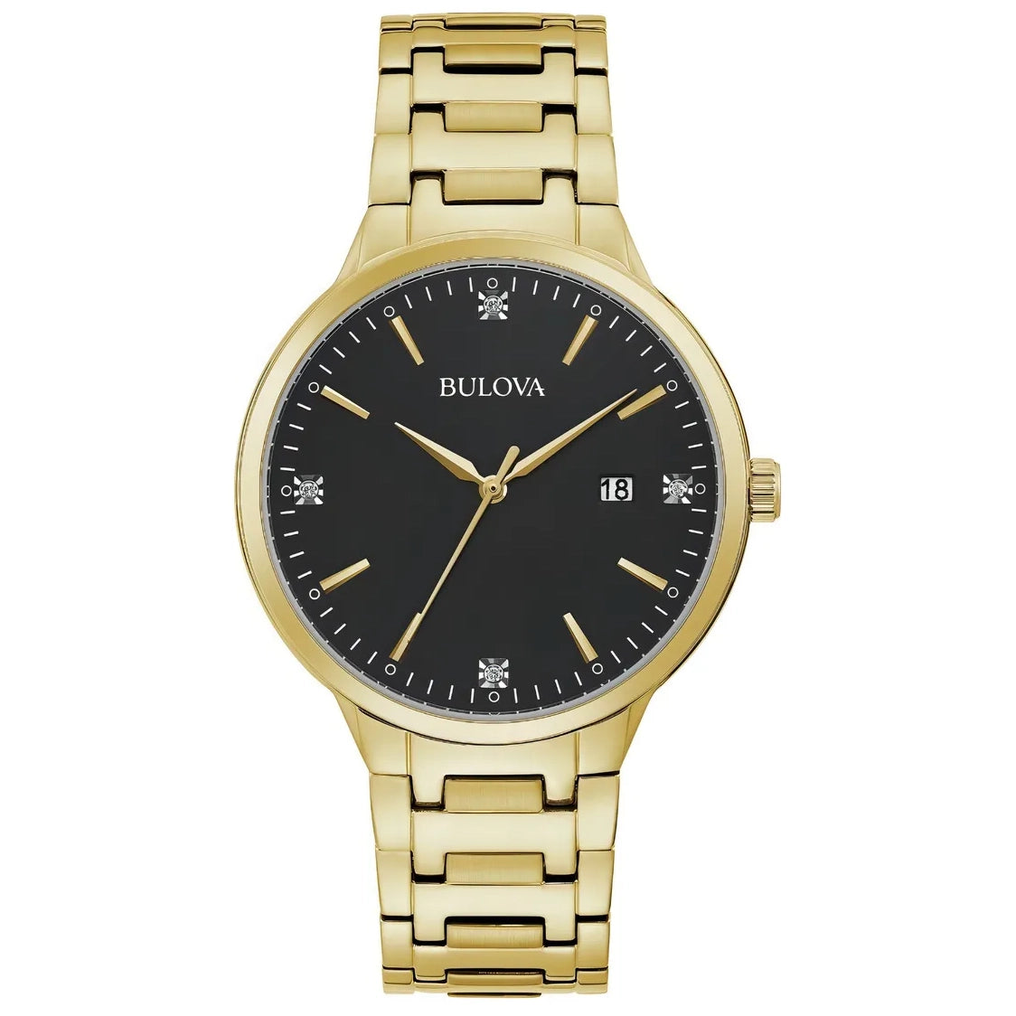 97D122 Reloj Bulova de hombre pulsera de metal