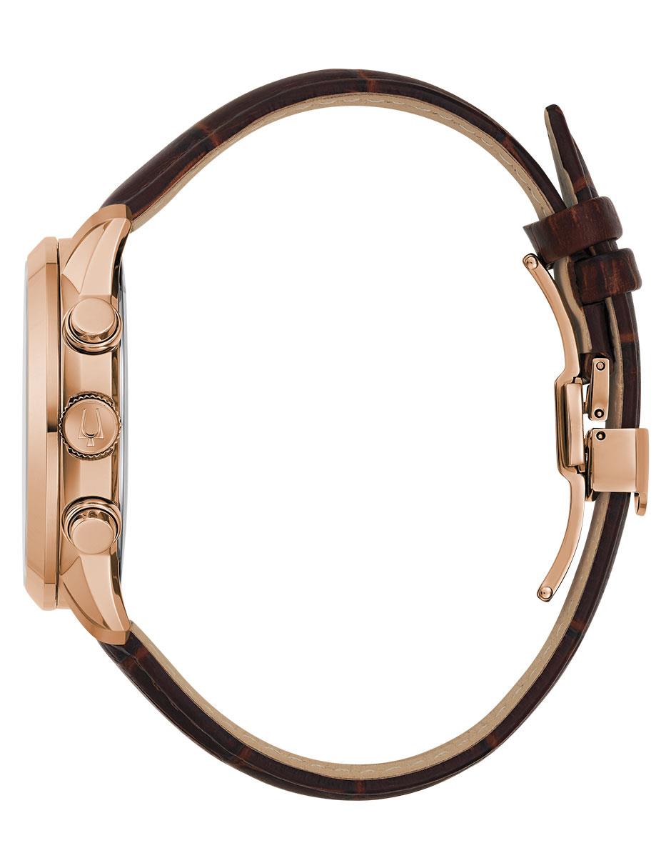 97D133 Reloj Bulova Sutton de hombre correa de cuero