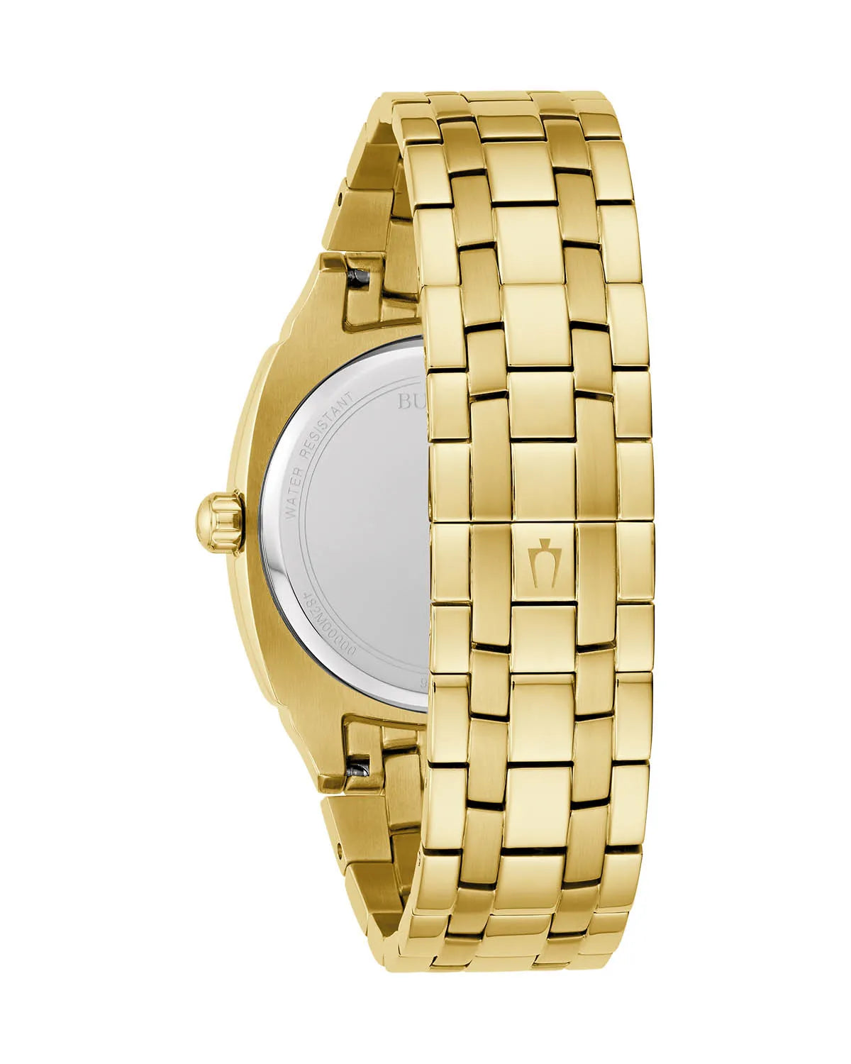 97D138 Reloj Bulova Dress de caballero pulsera de metal 40 mm