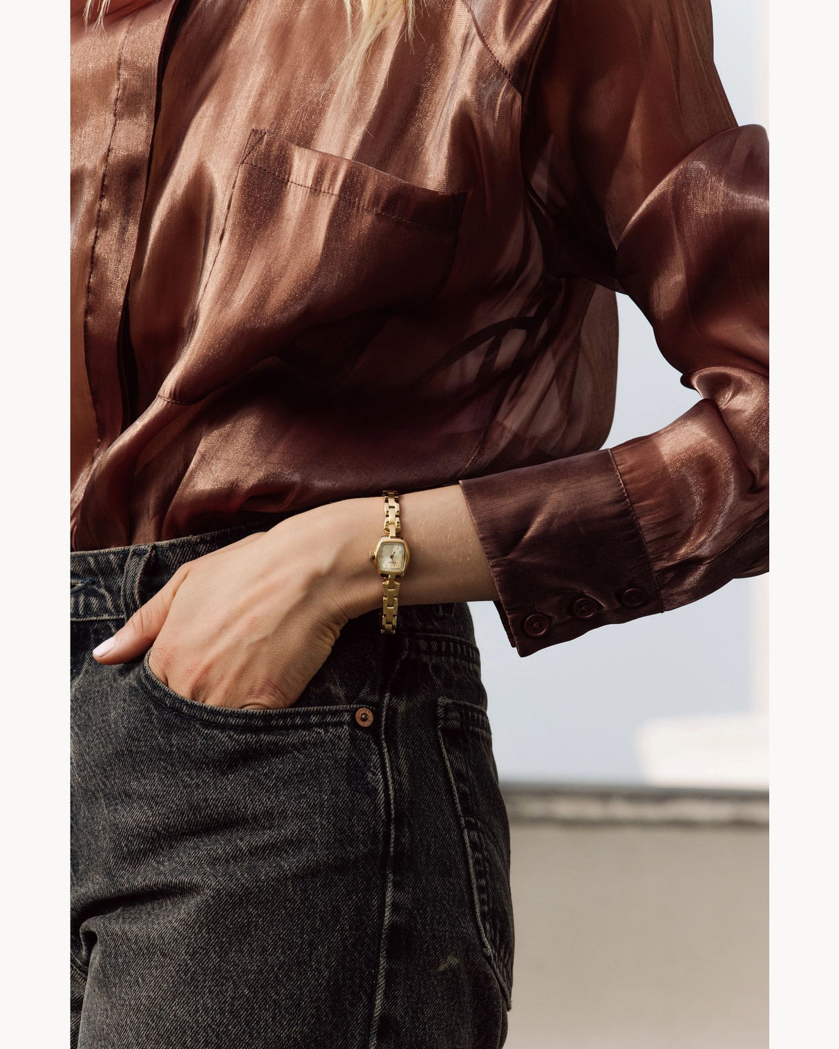 97L155 Reloj Bulova Classic Mini de dama banda de metal 18 mm