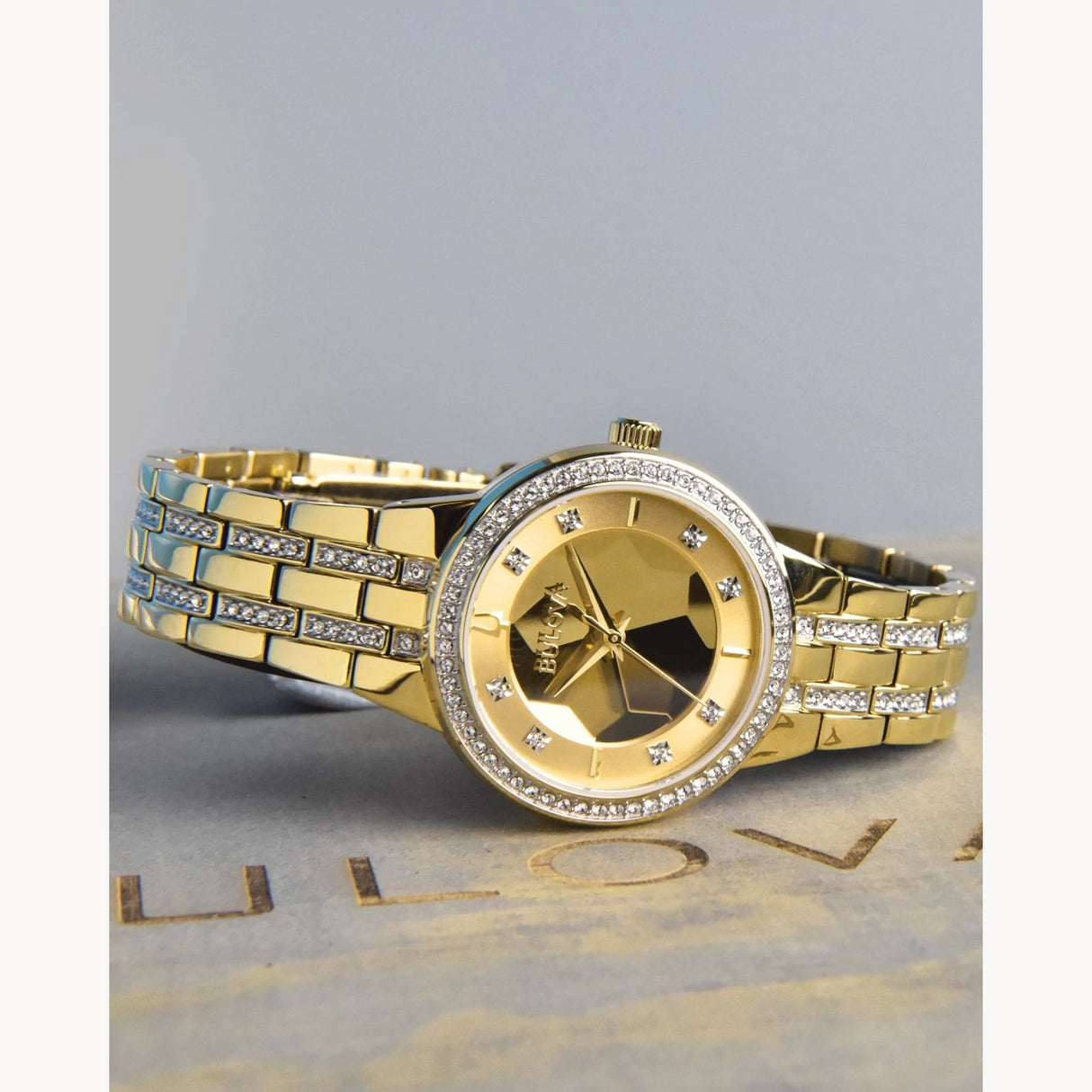 97L176 Reloj Bulova Phantom de dama pulsera de metal 32 mm