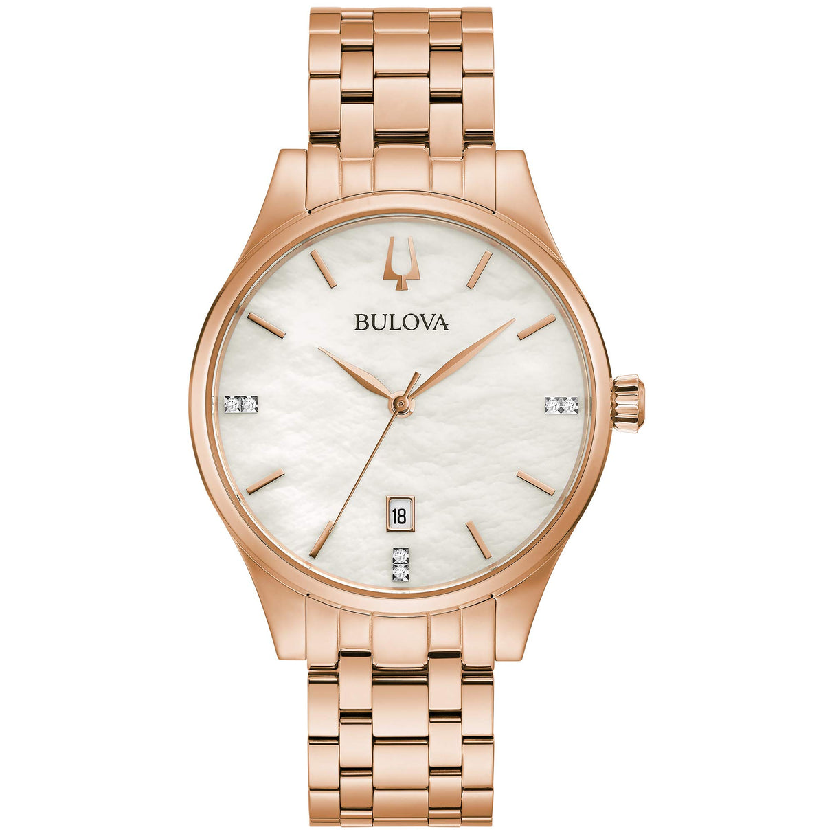 97P152 Reloj Bulova Diamond Clásico para Dama