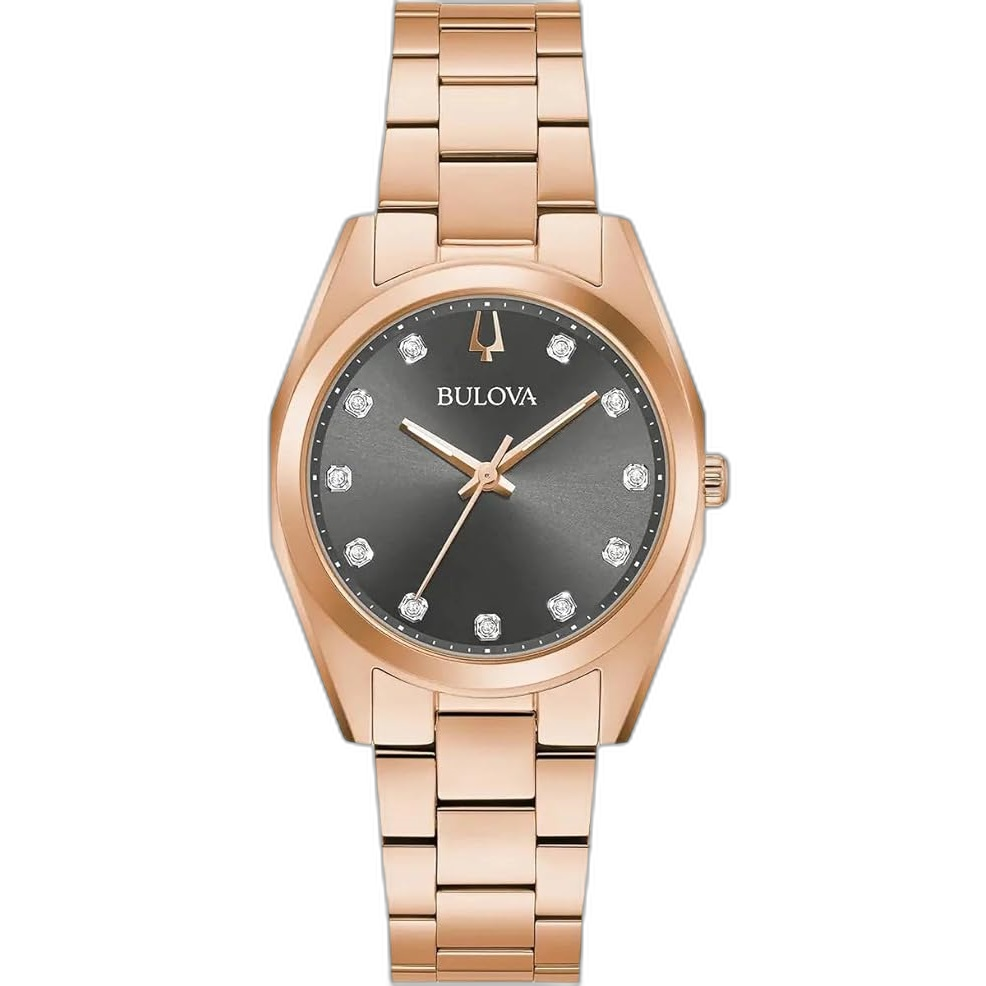 97P156 Reloj Bulova Surveyor para Dama correa de metal