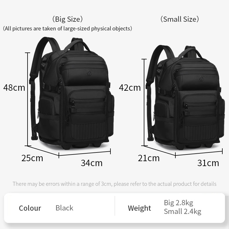 Mochila con carrito OZUKO 9820 – Versión S y L