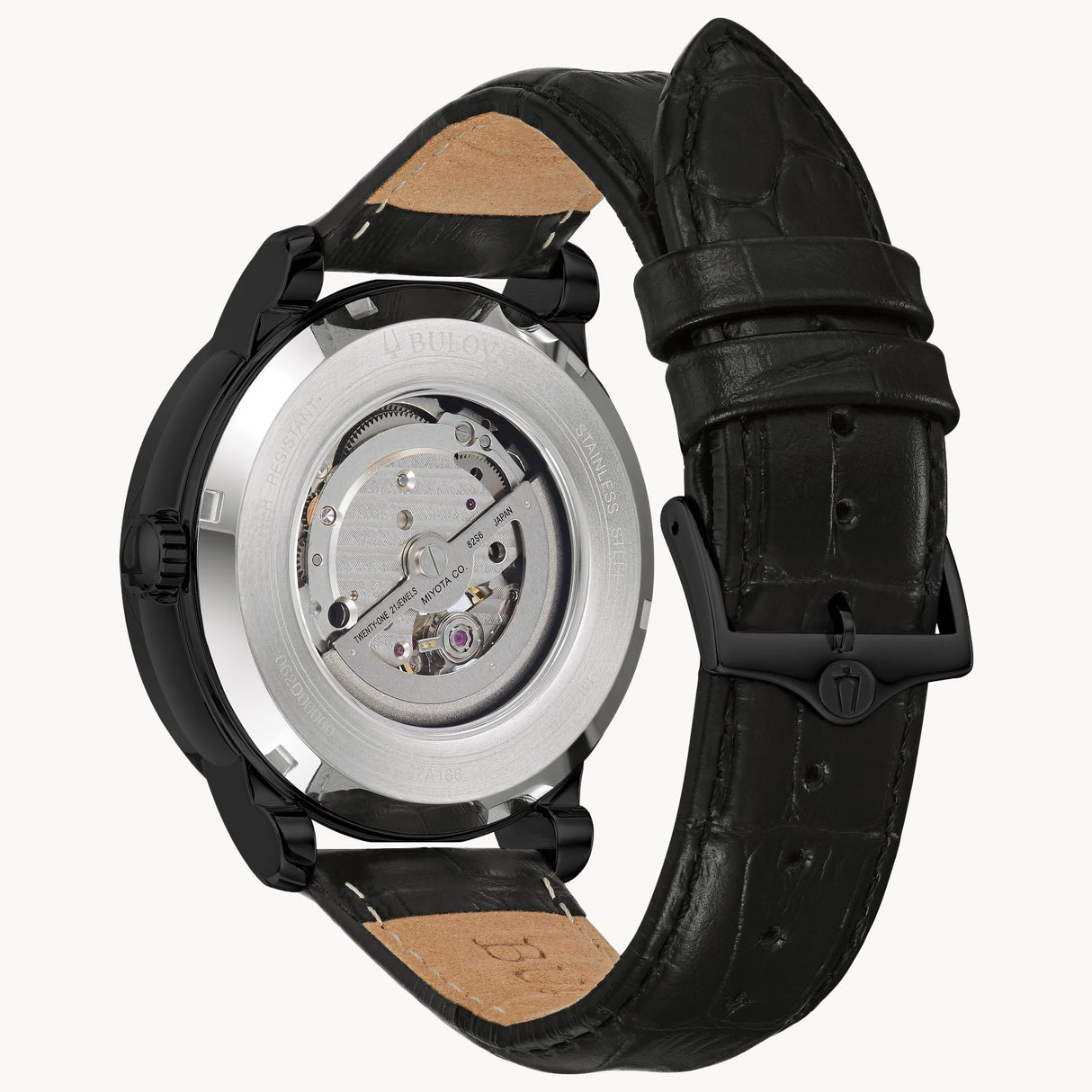 98A139 Reloj Bulova Classic de hombre banda de piel