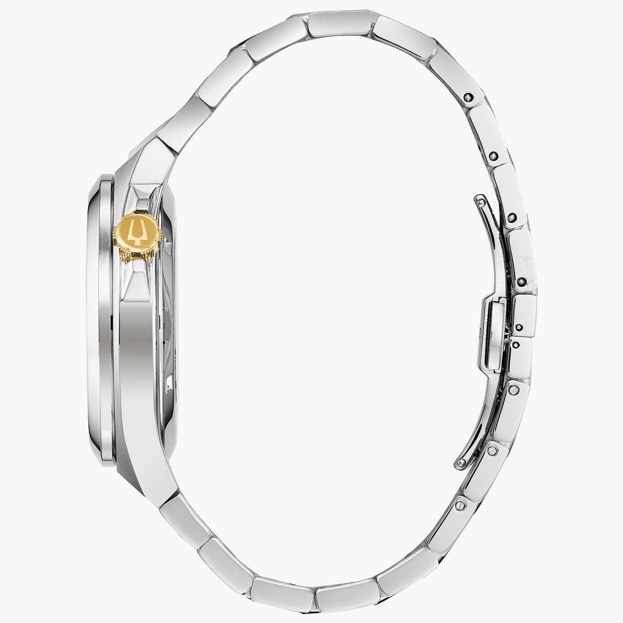 98A224 Reloj Bulova Machine de hombre pulsera de metal 46 mm