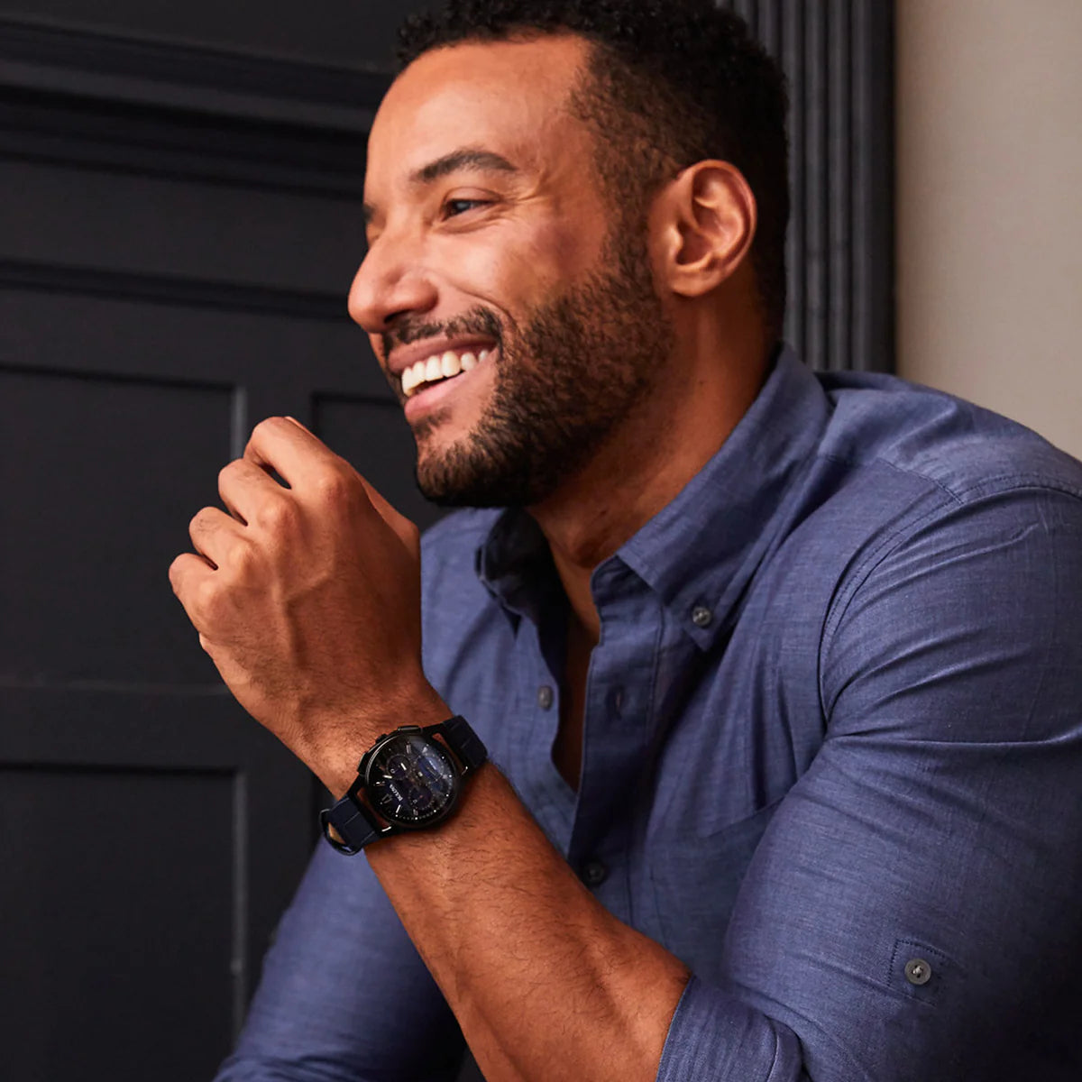 98A232 Reloj Bulova Curv Sport de caballero pulsera de resina