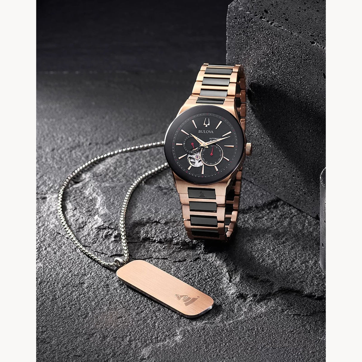 98A236 Reloj Bulova Millennia Latin Grammy de hombre pulsera de metal