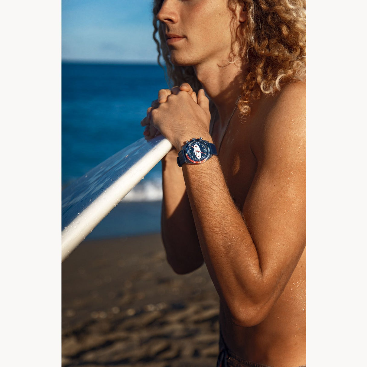 98A253 Reloj Bulova Surfboard para caballero pulsera de caucho