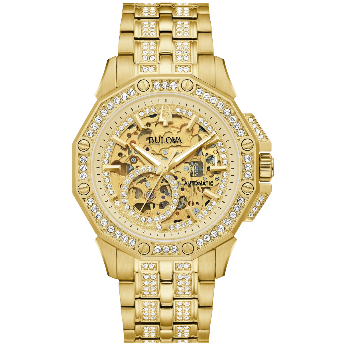 98A292 Reloj Bulova Octava de hombre correa de metal