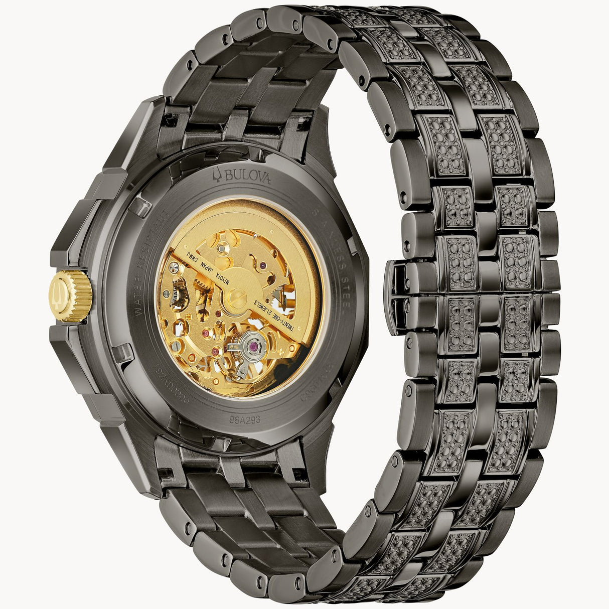 98A293 Reloj Bulova Octava de hombre pulsera de metal 41 mm