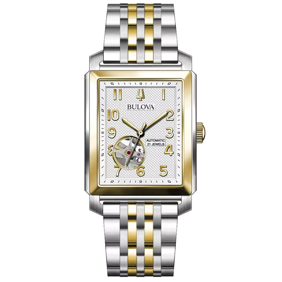 98A308 Reloj Bulova de caballero pulsera de metal